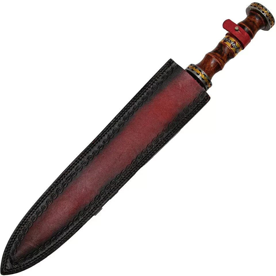 Ancient Conflict Roman Gladius Damascus Steel Sword Swords - Tophatter Daily Deals
