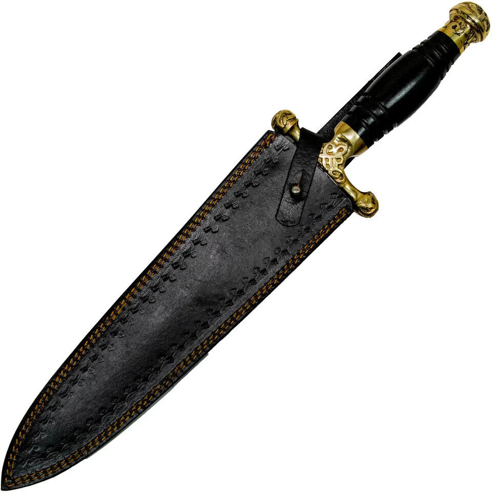 Noble Strategist Hand Forged Damascus Steel Viking Dagger Daggers - Tophatter Daily Deals
