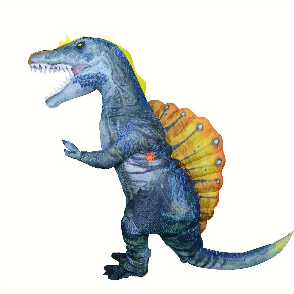 Spinosaurus Dinosaur Costume with Moving Tail & Head Halloween - Tophatter Daily Deals