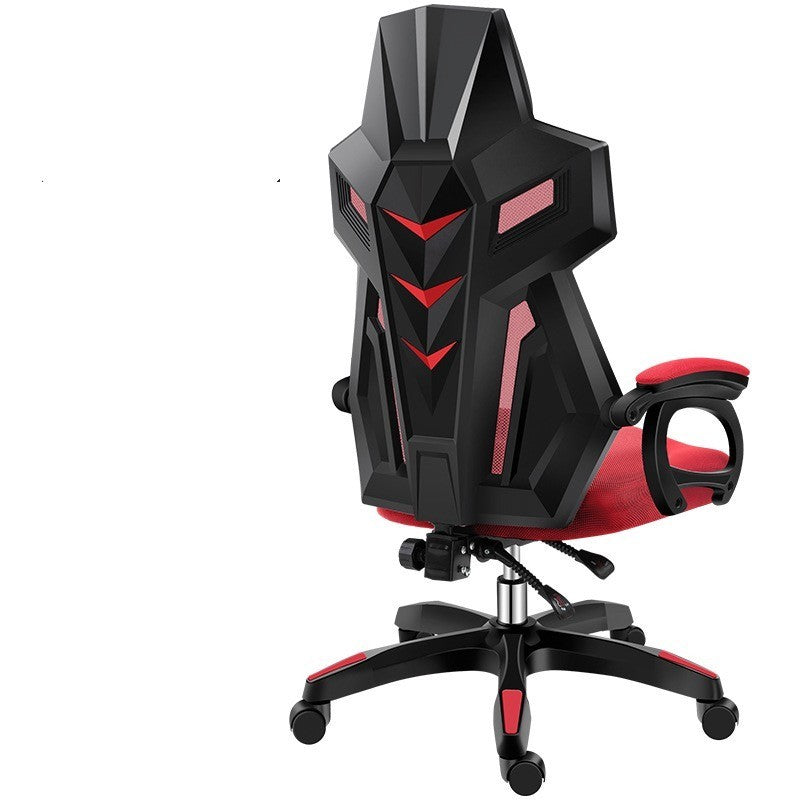 Backrest Staff Ergonomic Game Swivel Chair Reclinable Seat Black frame red mesh 0 - Tophatter Daily Deals