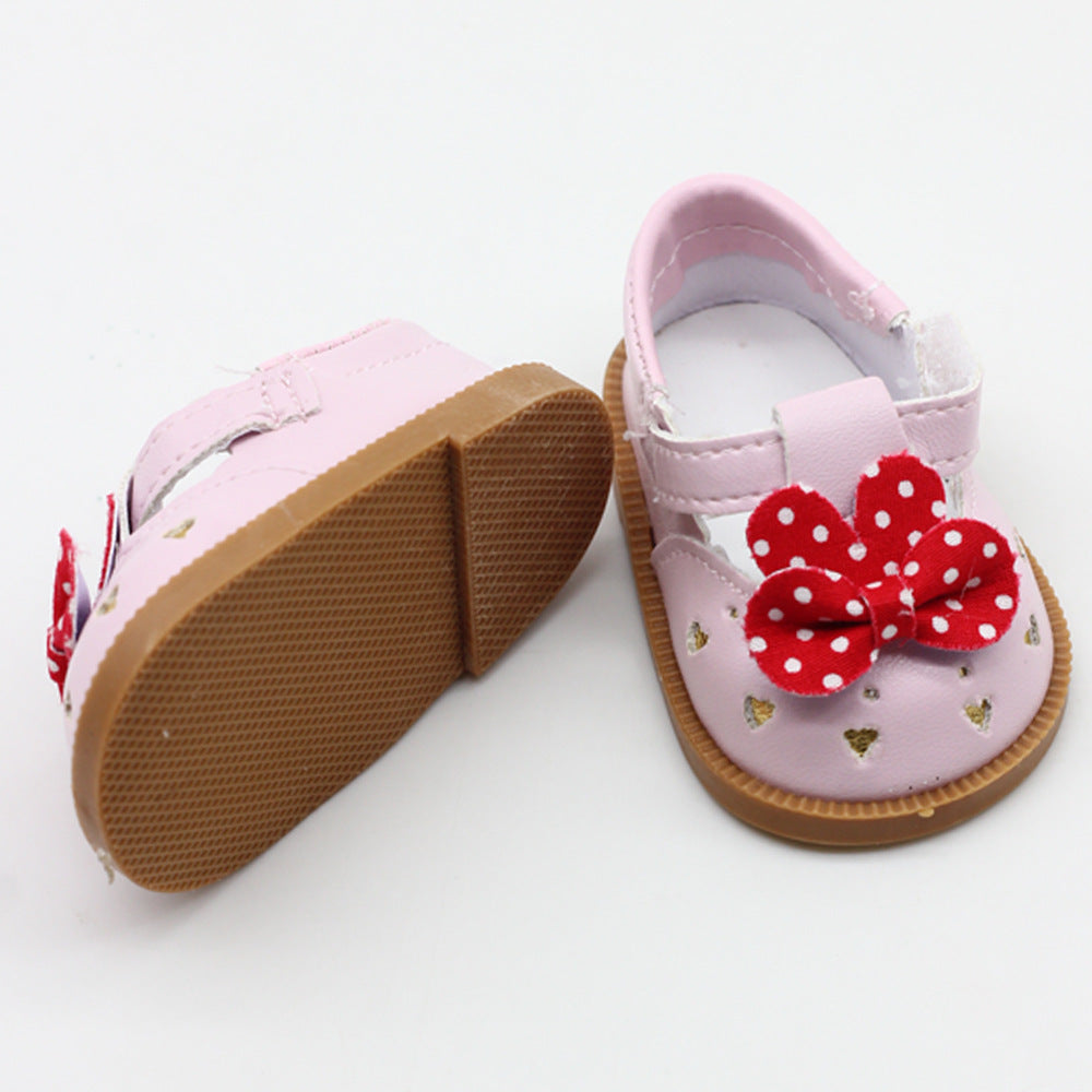 18 Inch Doll Toy Girl Shoes Cute Leather Shoes 0 - Tophatter Daily Deals