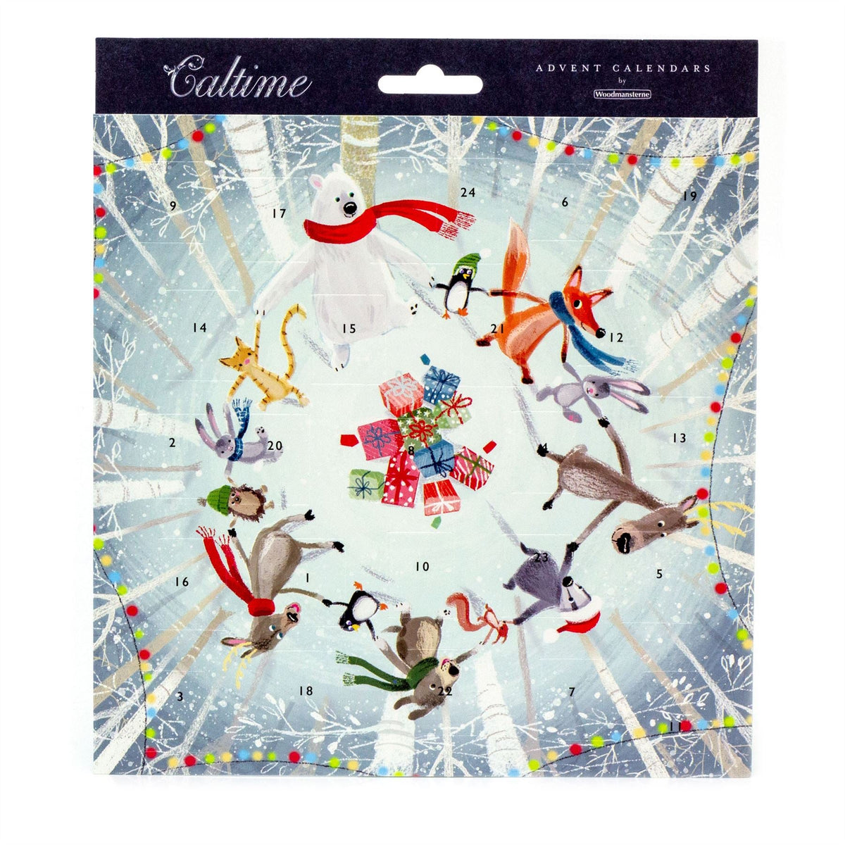 Celebration in the Forest Christmas Advent Calendar Picture Advent Calendar 21cm Advent Calendar - Tophatter Daily Deals