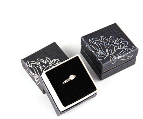 Beads hand string box bracelet box jewelry gift box Dark gray ring box 0 - Tophatter Daily Deals