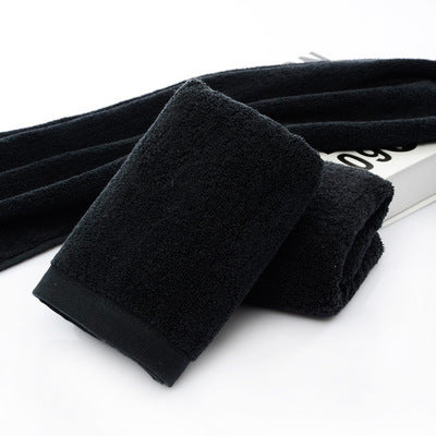 21 strands of black cotton towels 0 - Tophatter Daily Deals