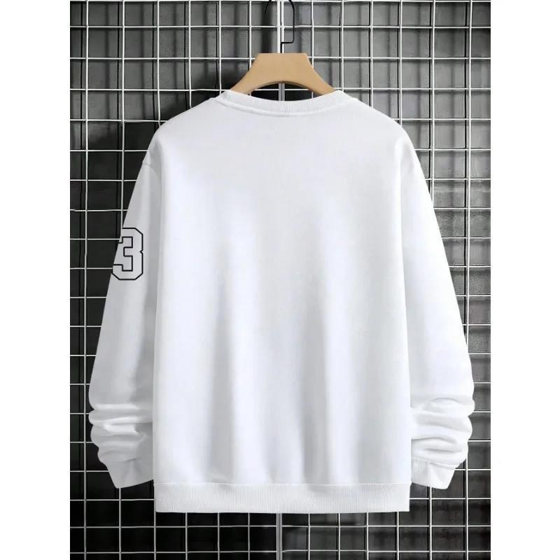 Warm Men’s Sweatshirt – Relaxed Crewneck, Fleece, Casual 3D Changing Face Moving Picture Frame - Tophatter Daily Deals