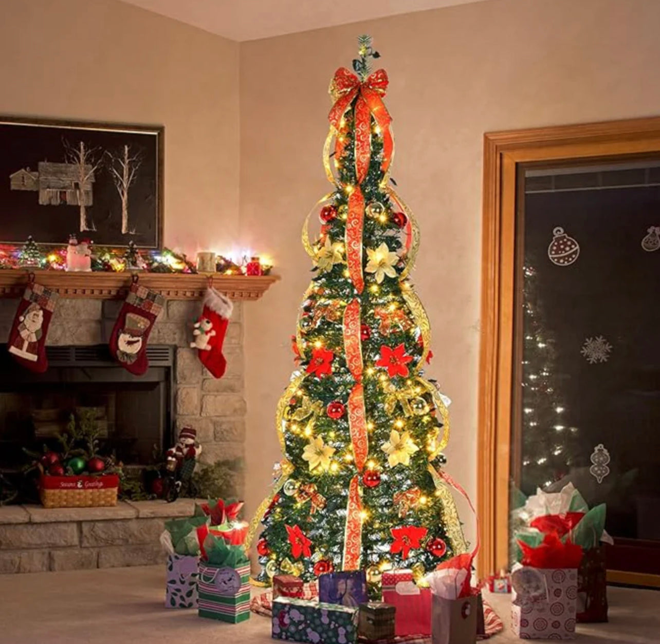 Portable Christmas Tree - Tophatter Daily Deals