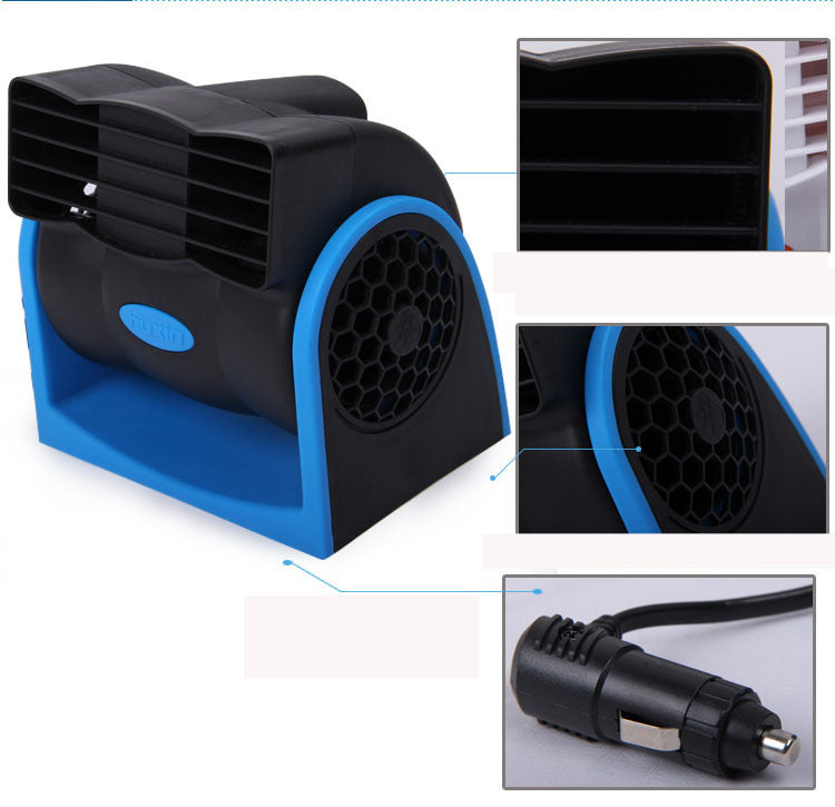 Adjustable Universal Car Electric Air Cooling Fan 0 - Tophatter Daily Deals