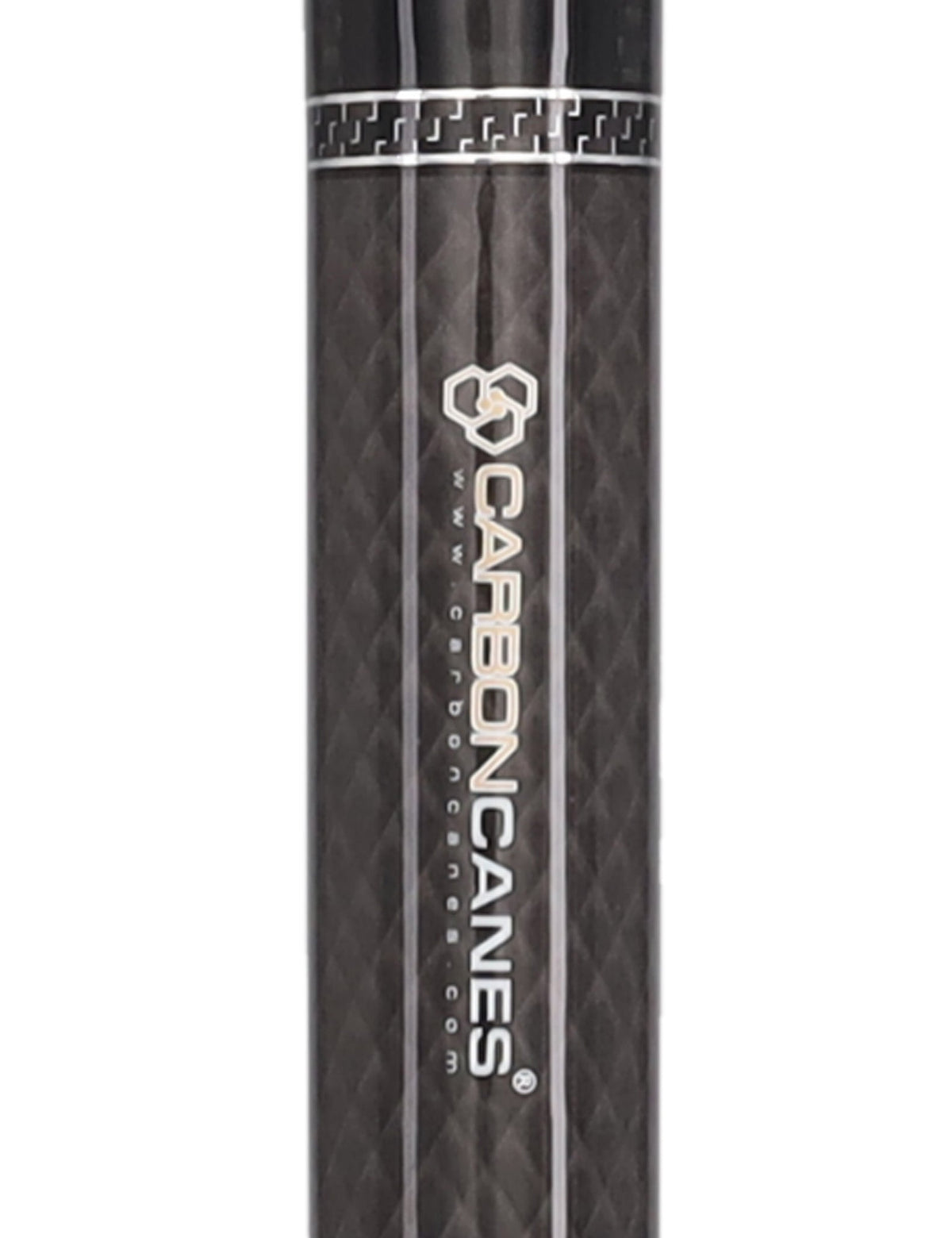 Extra Tall Black Carbon Fiber Derby Cane - Triple Wound Superlite Carbon Fiber Walking Canes - Tophatter Daily Deals