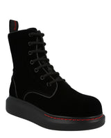 Alexander McQueen Hybrid Lace Up Boot Footwear - Tophatter Daily Deals