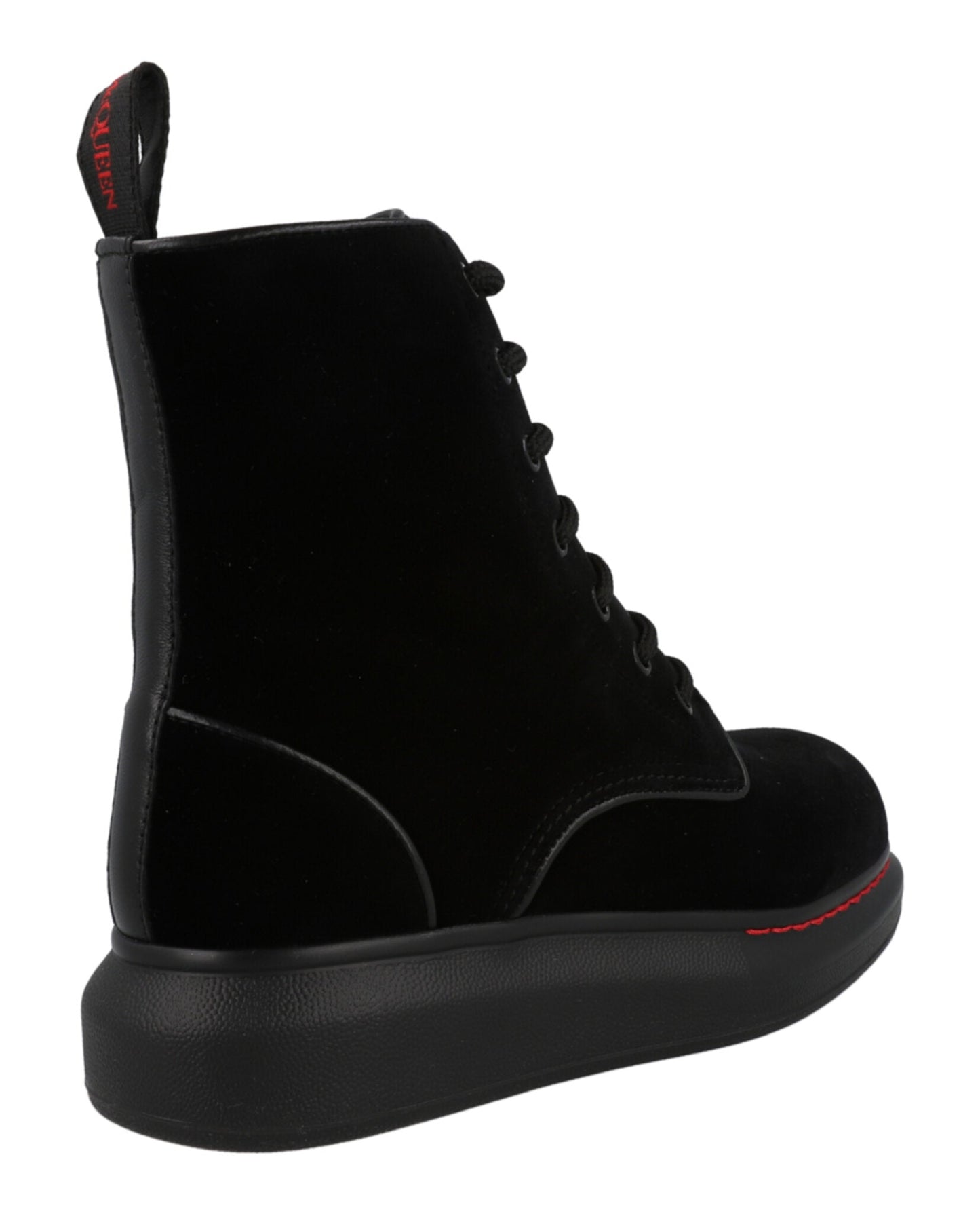 Alexander McQueen Hybrid Lace Up Boot Footwear - Tophatter Daily Deals