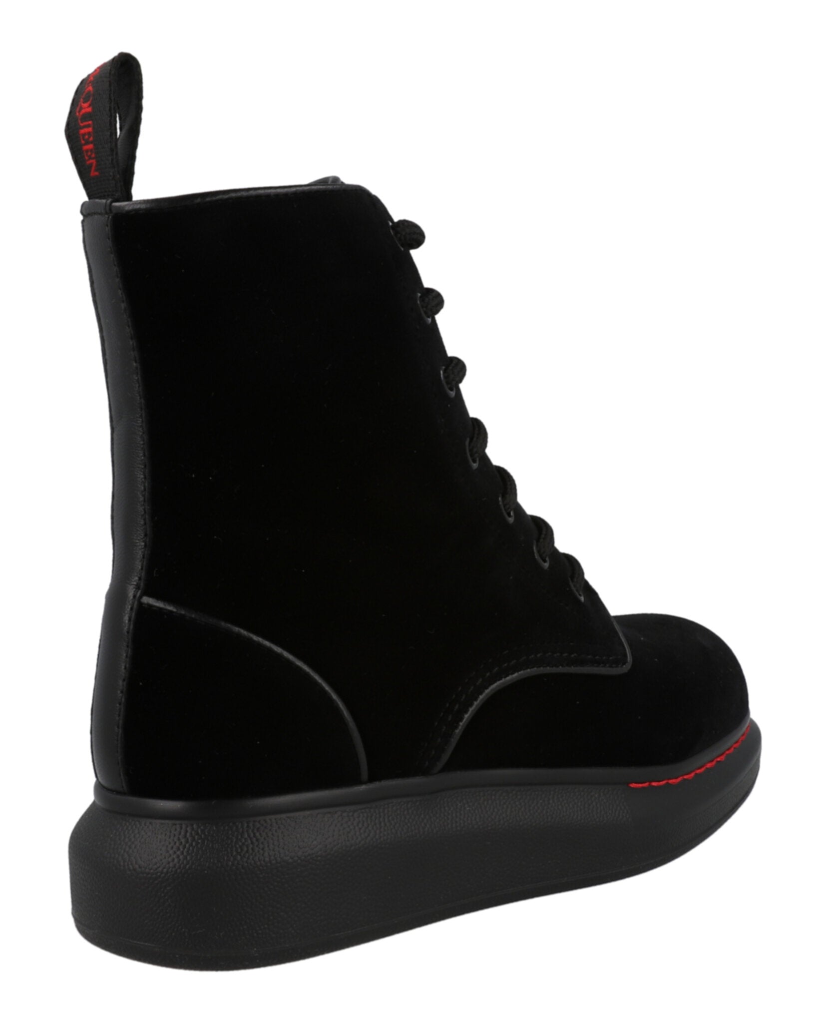 Alexander McQueen Hybrid Lace Up Boot Footwear - Tophatter Daily Deals