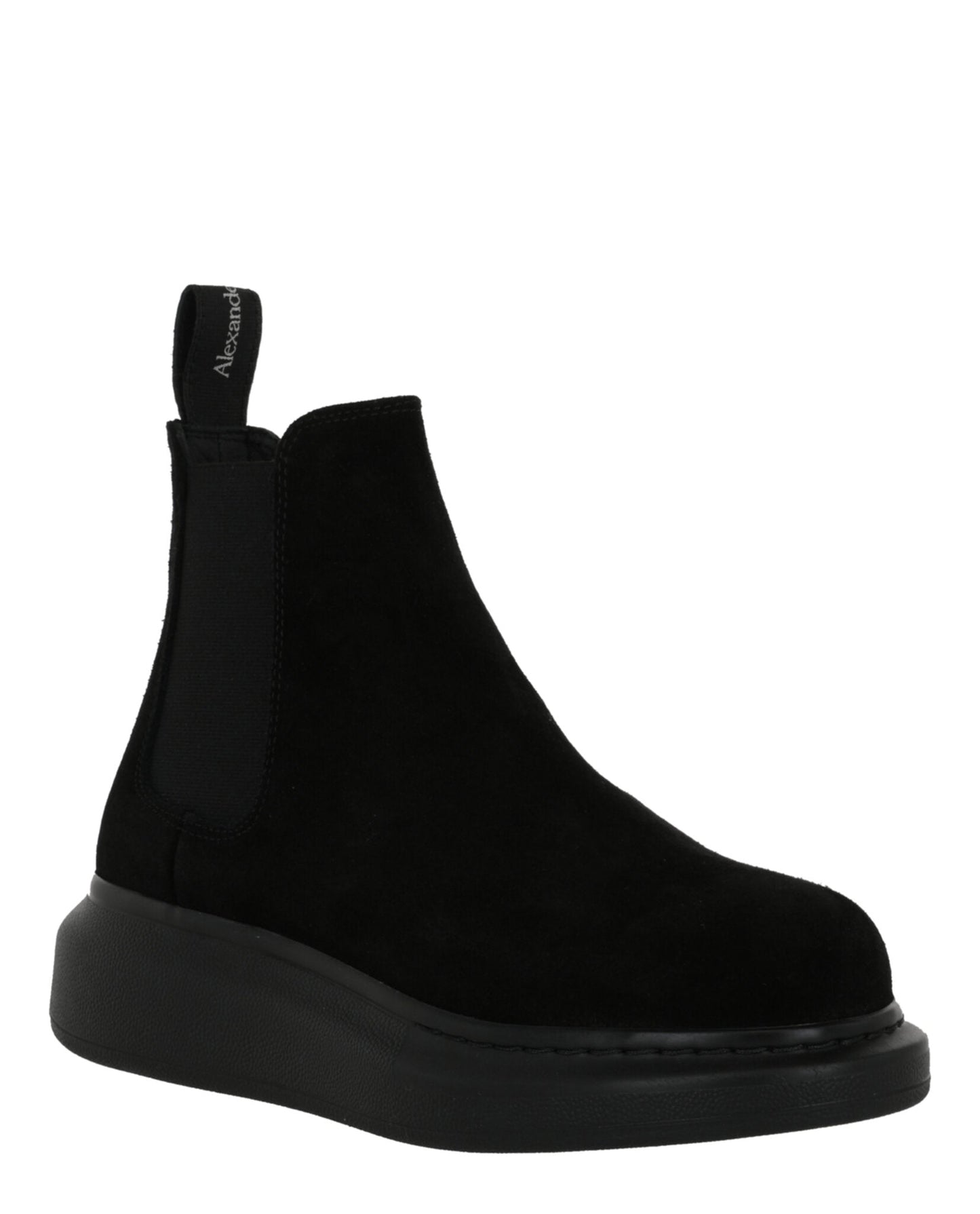 Alexander McQueen Leather Chelsea Boot Footwear - Tophatter Daily Deals