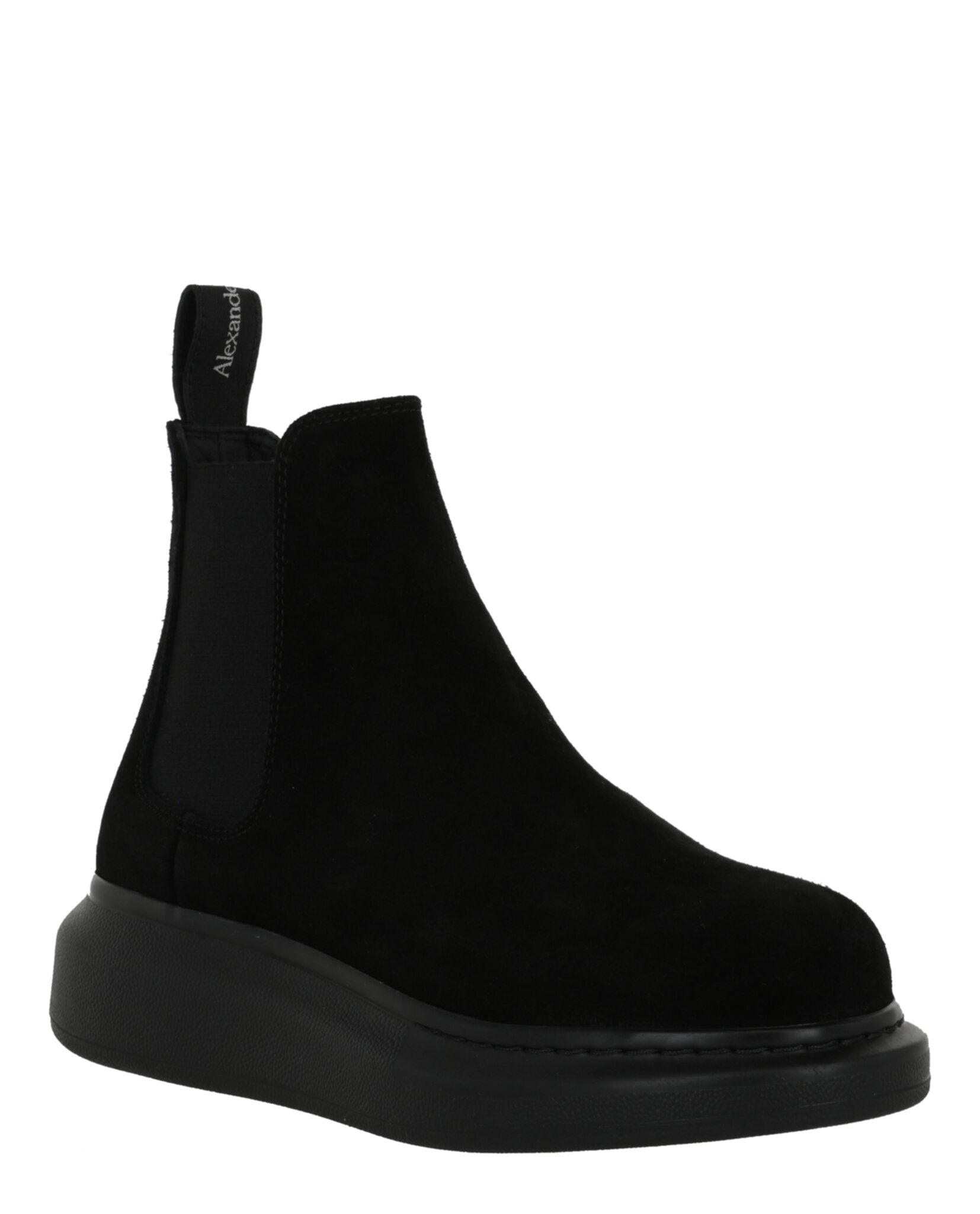 Alexander McQueen Leather Chelsea Boot Footwear - Tophatter Daily Deals
