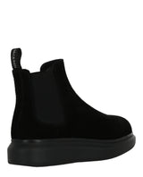 Alexander McQueen Leather Chelsea Boot Footwear - Tophatter Daily Deals