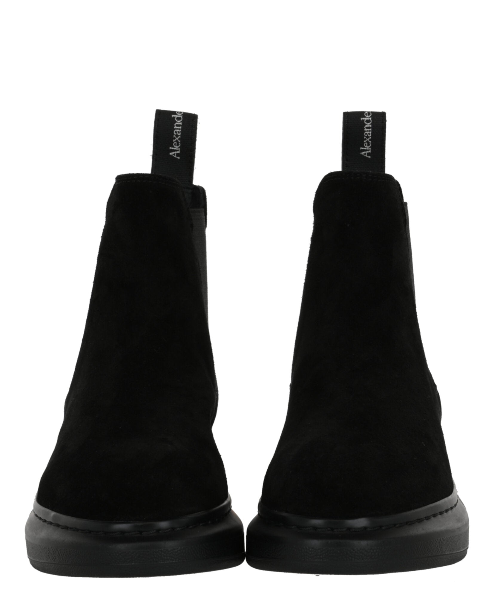 Alexander McQueen Leather Chelsea Boot Footwear - Tophatter Daily Deals