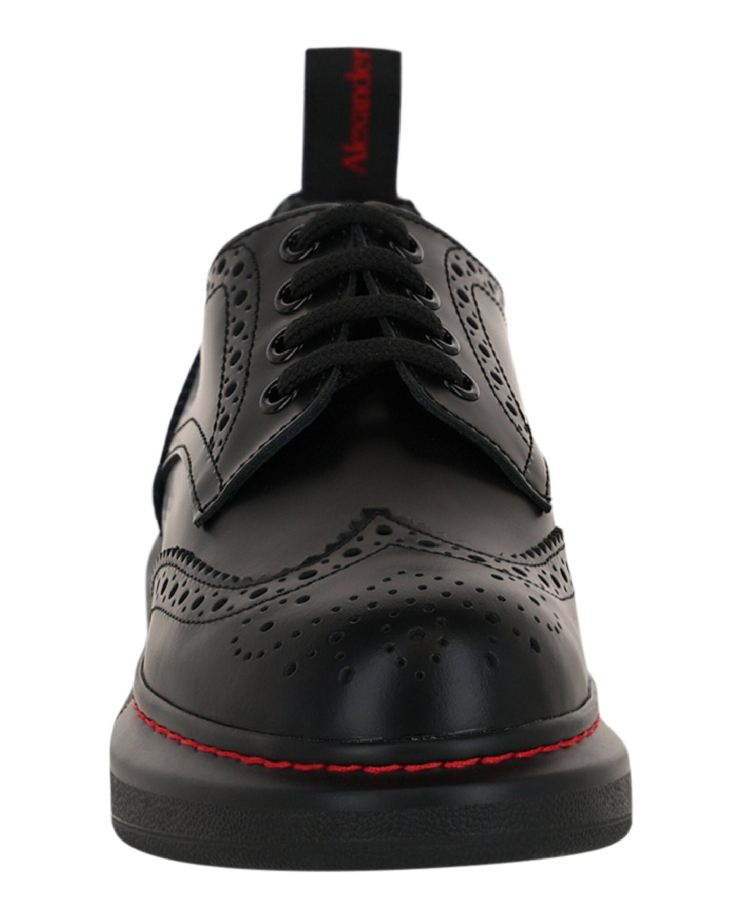 Alexander McQueen Liquid Spaz Lace-Up Brogues Footwear - Tophatter Daily Deals