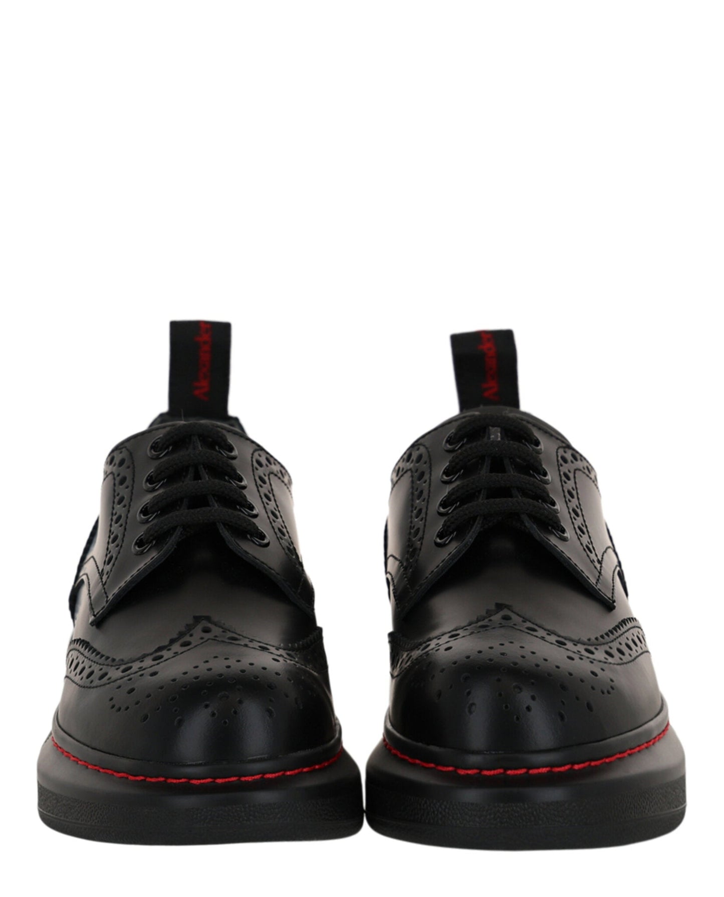 Alexander McQueen Liquid Spaz Lace-Up Brogues Footwear - Tophatter Daily Deals