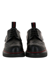 Alexander McQueen Liquid Spaz Lace-Up Brogues Footwear - Tophatter Daily Deals
