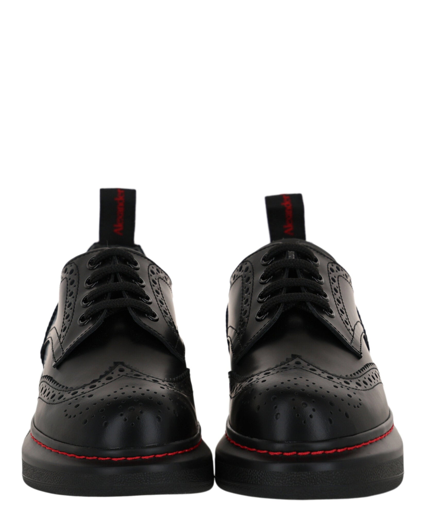 Alexander McQueen Liquid Spaz Lace-Up Brogues Footwear - Tophatter Daily Deals