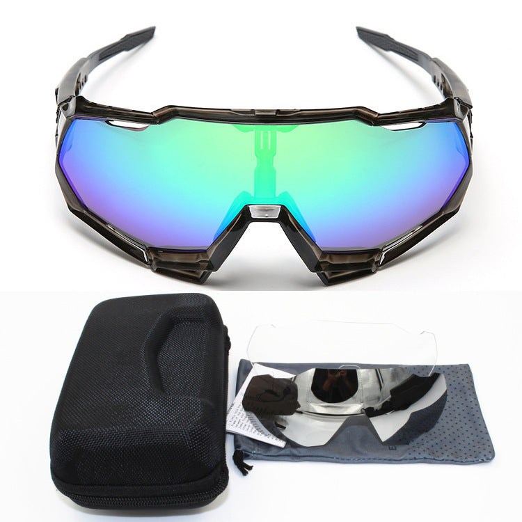 Bicycle riding glasses Grey 0 - Tophatter Daily Deals