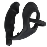 You2Toys Black Velvets Cock Ring and Vibrating Anal Plug – Silicone 5.5 Inch Set > Anal Range > Butt Plug Kits - Tophatter Daily Deals