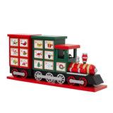Santa Express Train Christmas Advent Calendar | Wooden Train Advent Calendar Advent Calendar - Tophatter Daily Deals