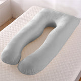 U-Shaped Maternity Pillow – Cooling Pregnancy Support Pillow Bedding - Tophatter Daily Deals