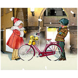 Christmas Advent Calendar Christmas Town At Night | Cityscape Silhouette Advent Calendar Picture Advent Calendar | Paper Advent Calendar Traditional Advent Calendar Advent Calendar - Tophatter Daily Deals