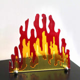 Acrylic Flame Table Ornament 0 - Tophatter Daily Deals