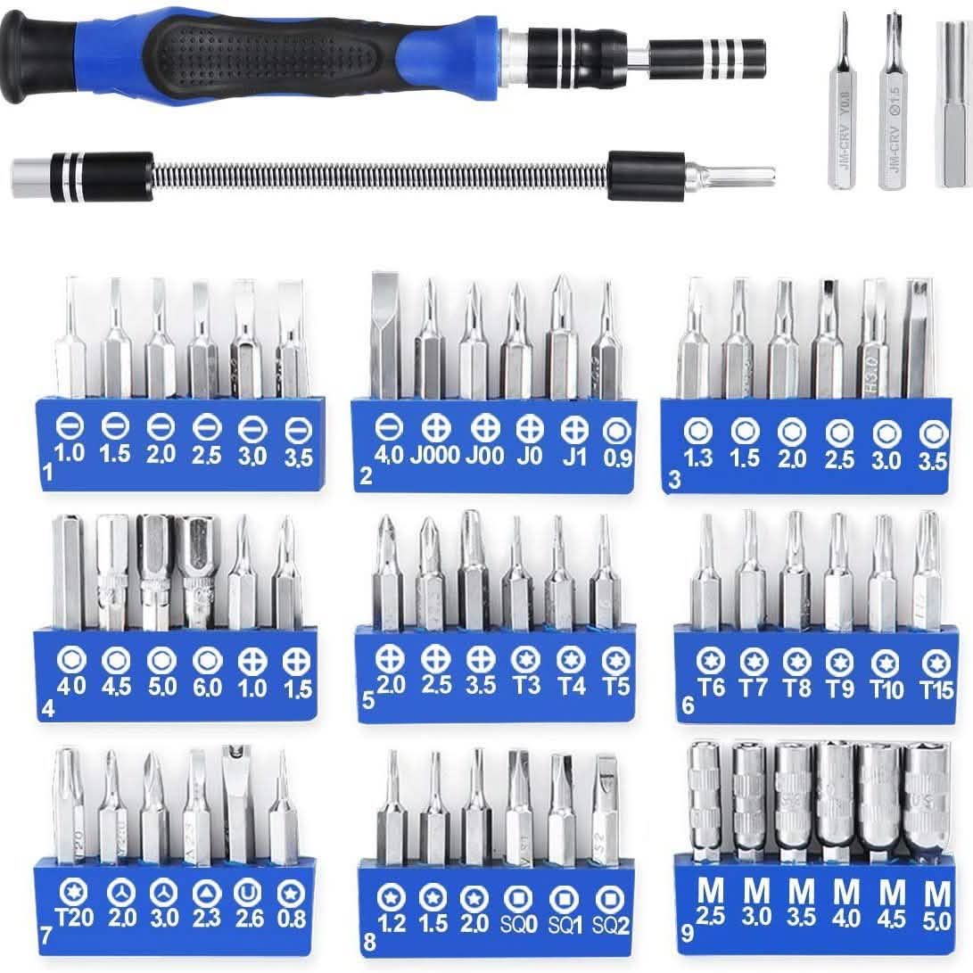 59-in-1 Precision Screwdriver Bits Set Home Improvement - Tophatter Daily Deals