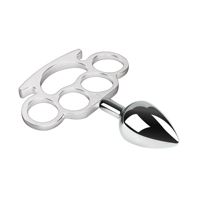 New Products Anal Plugs Metal Finger Tiger Anal Plugs Rear Anal Plugs Adult Erotic Sex Products Anal Plugs - Tophatter Daily Deals