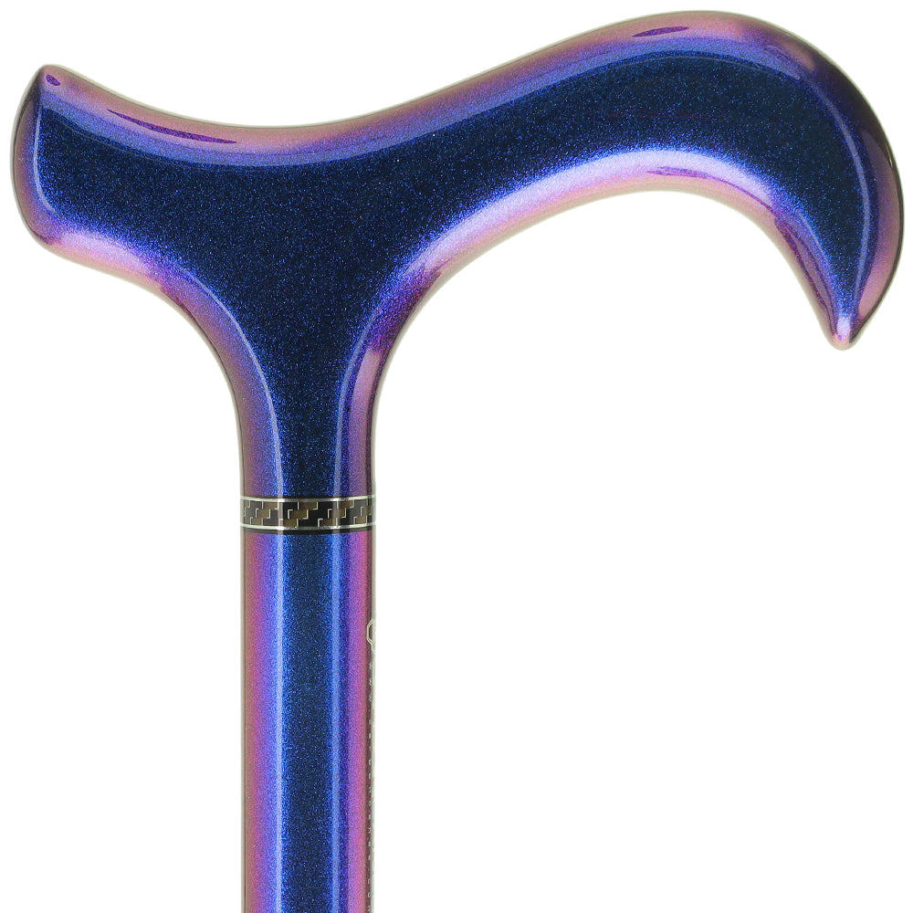 Exclusive Color-Changing Metallic Blue Cane: Carbon Fiber Superlite Carbon Fiber Walking Canes - Tophatter Daily Deals