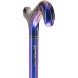Exclusive Color-Changing Metallic Blue Cane: Carbon Fiber Superlite Carbon Fiber Walking Canes - Tophatter Daily Deals