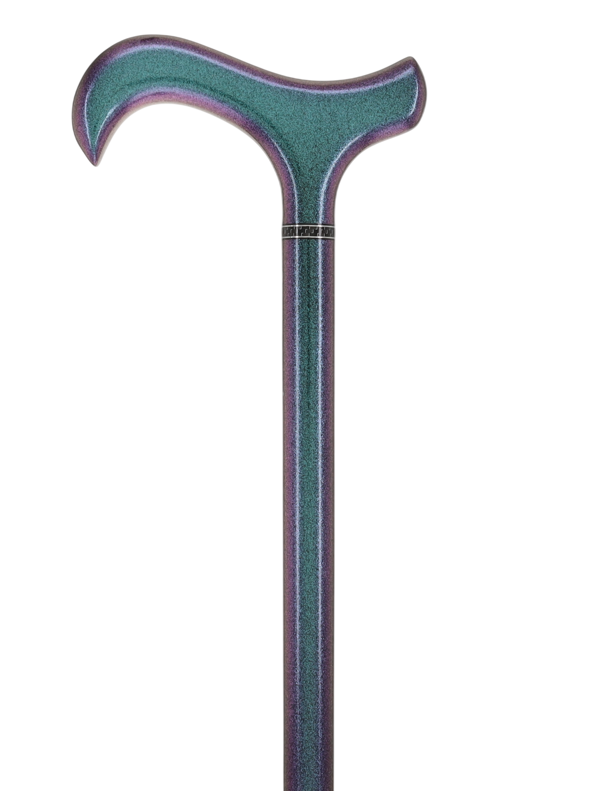 The Northern Lights Metallic Derby Carbon Fiber Walking Cane Superlite Carbon Fiber Walking Canes - Tophatter Daily Deals