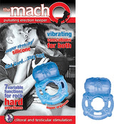 Macho Pulsating Silicone Cock Ring with Seven Vibration Modes > Cock Ring > Vibrating - Tophatter Daily Deals