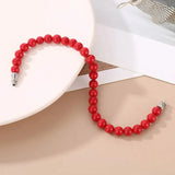 Stainless Steel Shell Pearl Bead Bracelet Bracelets - Tophatter Daily Deals