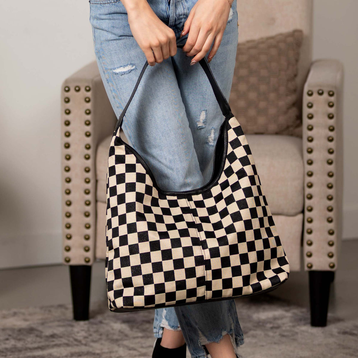 Celine Mixed Media Hobo Bag Handbags & Wallets - Tophatter Daily Deals
