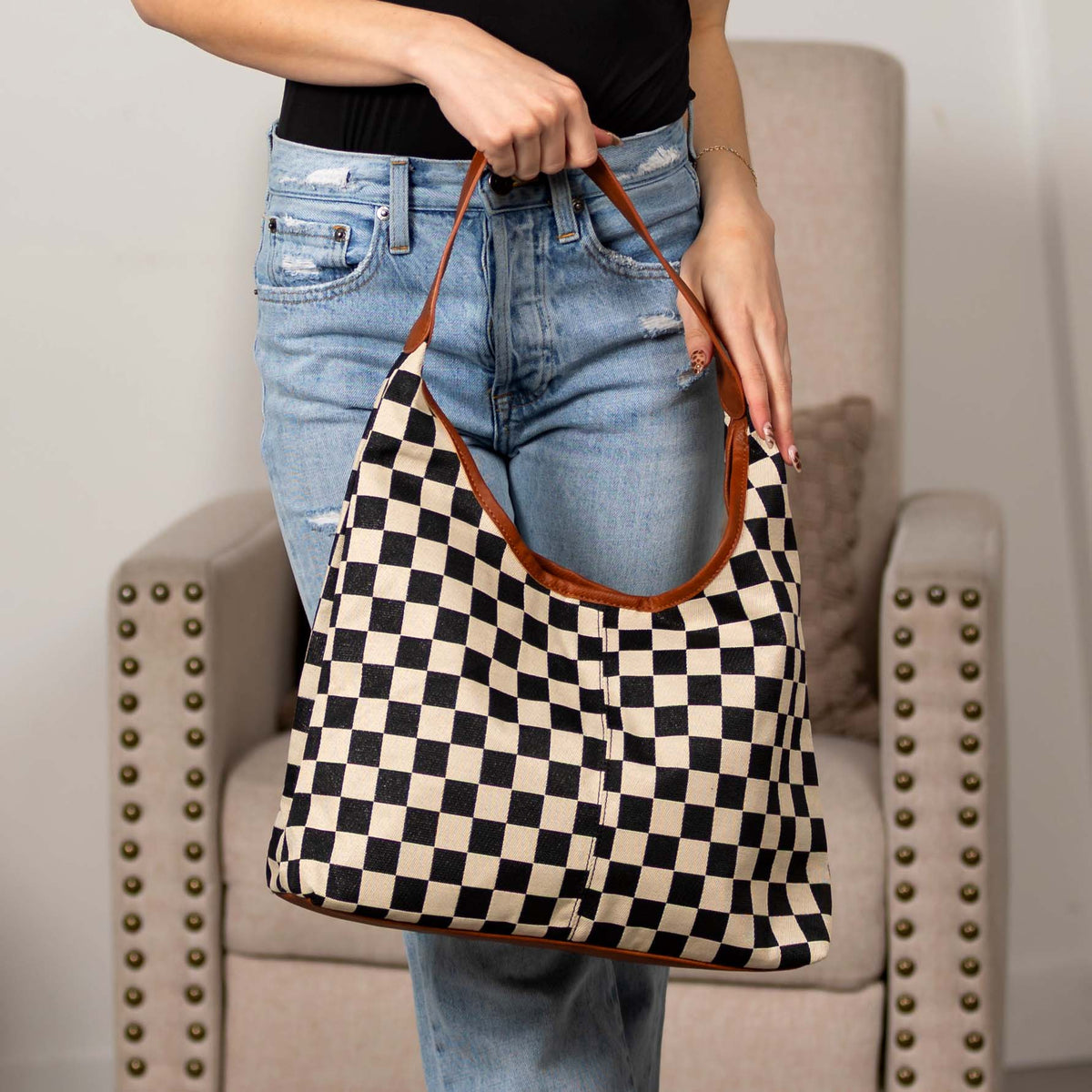 Celine Mixed Media Hobo Bag Handbags & Wallets - Tophatter Daily Deals