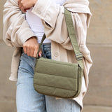 Afton Quilted Foldover Crossbody Handbags & Wallets - Tophatter Daily Deals