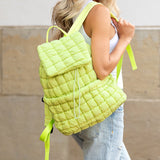 Stevie Quilted Puffer Backpack Handbags & Wallets - Tophatter Daily Deals