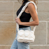 Brinley Foldover Quilted Puffer Crossbody Handbags & Wallets - Tophatter Daily Deals