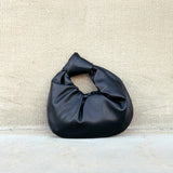Gemma Knotted Handbag Black Handbags & Wallets - Tophatter Daily Deals