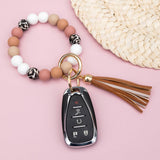 Silicone Monochromatic Key Ring Bracelet Clays Bracelets - Tophatter Daily Deals