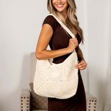Raquel Crochet Hobo Shoulder Bag Handbags & Wallets - Tophatter Daily Deals