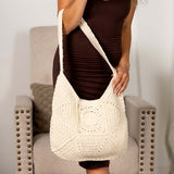 Raquel Crochet Hobo Shoulder Bag Handbags & Wallets - Tophatter Daily Deals