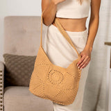 Raquel Crochet Hobo Shoulder Bag Handbags & Wallets - Tophatter Daily Deals