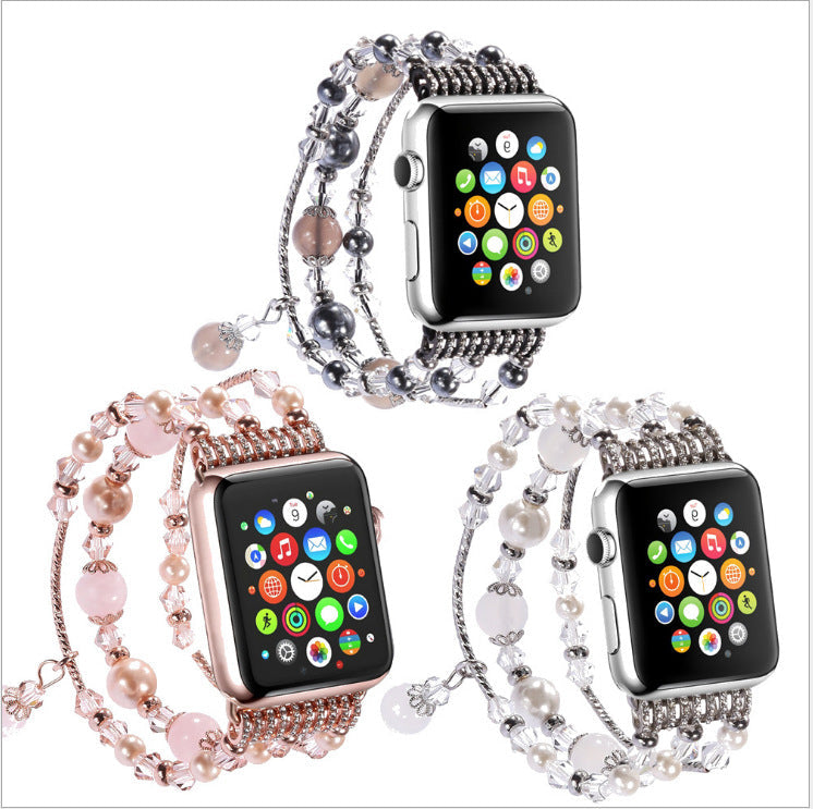 Agate Strap Beaded Jewelry Strap Jewelry Bracelet 0 - Tophatter Daily Deals