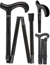 Lightweight Mesh Carbon Fiber Cane - Foldable & Adjust Superlite Carbon Fiber Walking Canes - Tophatter Daily Deals