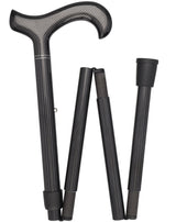 Lightweight Mesh Carbon Fiber Cane - Foldable & Adjust Superlite Carbon Fiber Walking Canes - Tophatter Daily Deals