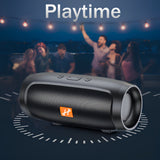 Portable Wireless Speaker with 5.1 Channel Stereo Sound, USB-C Rechargeable Speakers - Tophatter Daily Deals